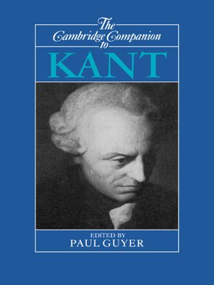 cover image of The Cambridge Companion to Kant
